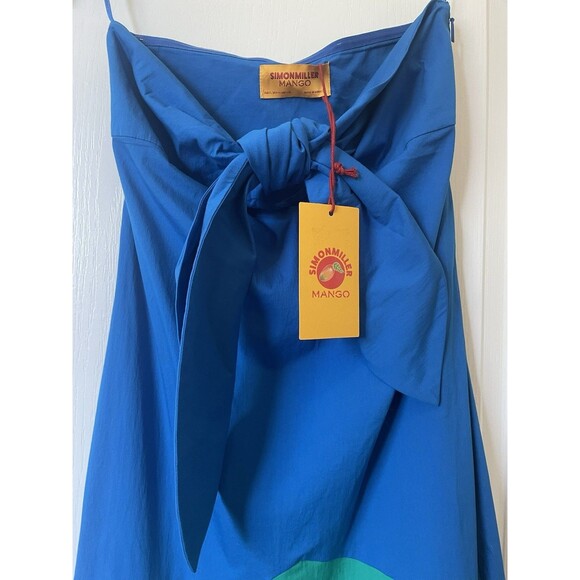 NWT Simon Miller X Mango Multi Colored Maxi Dress Blogger Fave Size  4 - Picture 7 of 14